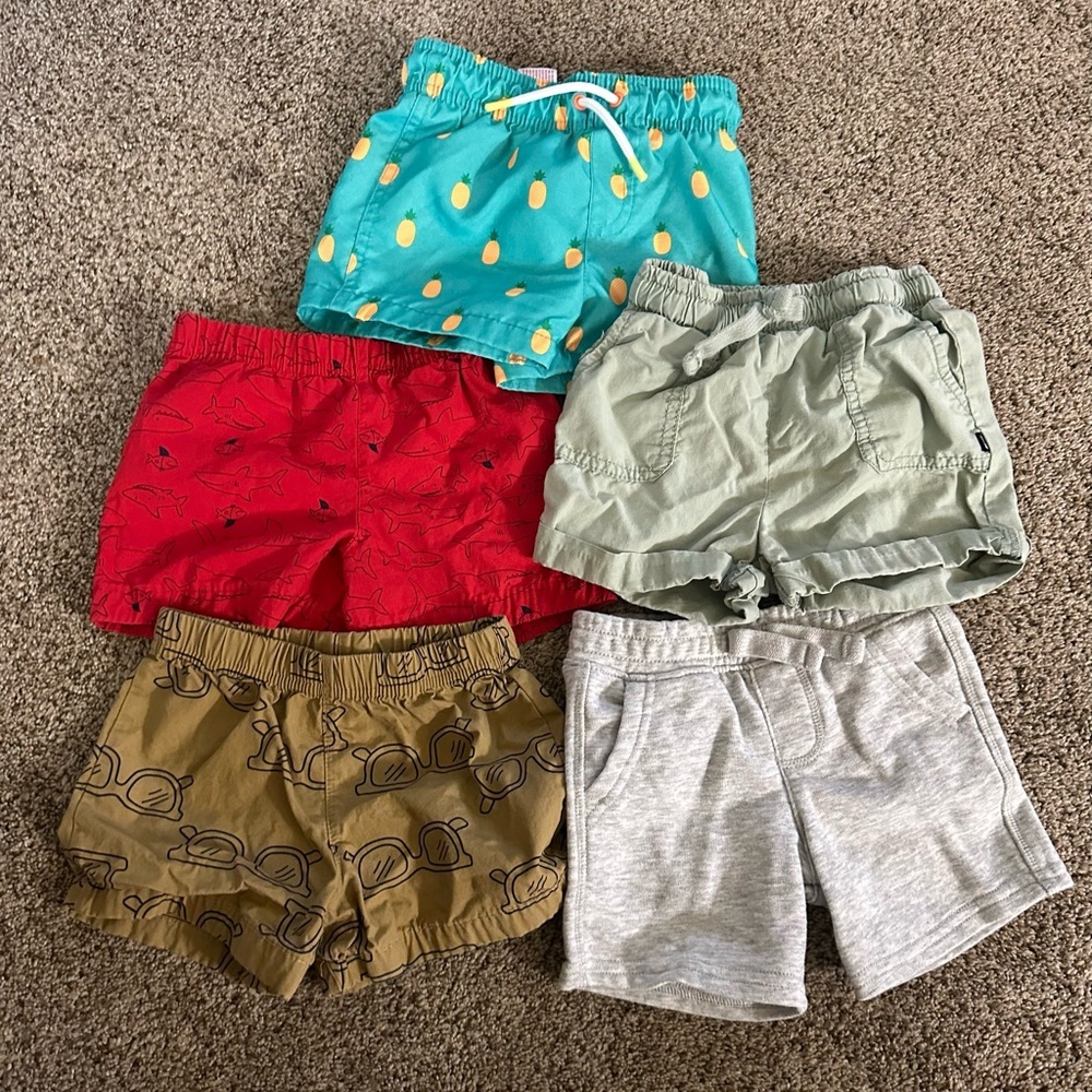 Colorful toddler Shorts Set
